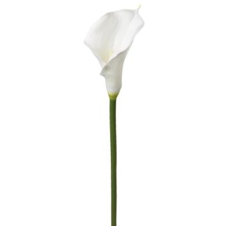 Fleur Artificielle | Fleur Artificielle "Arôme" 78cm Blanc Fleur Artificielle Blanc