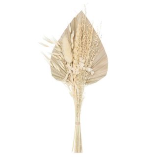 Fleur Artificielle | Mini Bouquet de Fleurs Naturelles "Seav" 30cm Beige Fleur Artificielle Beige