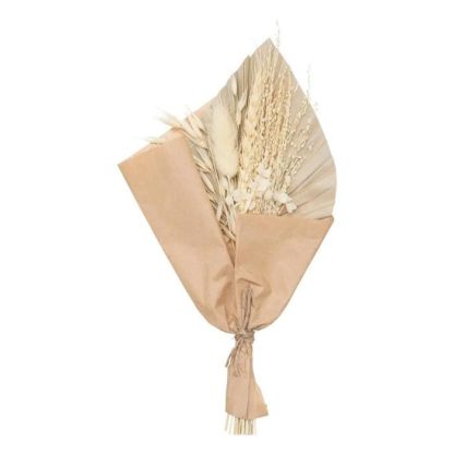 Fleur Artificielle | Mini Bouquet de Fleurs Naturelles "Seav" 30cm Beige Fleur Artificielle Beige