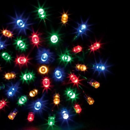 Guirlande Lumineuse de Noël | Guirlande de Noël "Timer III" 10m Multicolore Décoration de Noël Guirlande Lumineuse de Noël