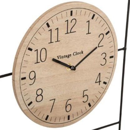 Horloge Murale | Horloge Murale & Date "Camille" 51cm Noir Horloge Murale Horloge Murale