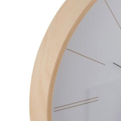 Horloge Murale | Horloge Murale en Bois "Chris" 40cm Naturel Horloge Murale Horloge Murale