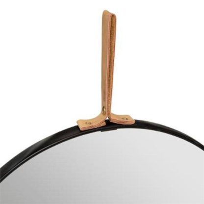 Miroir | Lot de 3 Miroirs Muraux Déco "Lilou" 30cm Noir Horloges, Miroirs & Pense-Bêtes Miroir