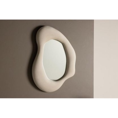 Miroir | Miroir Déco "Louisville" 70cm Naturel Horloges, Miroirs & Pense-Bêtes Miroir