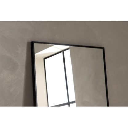 Miroir | Miroir Design "Dalton" 193cm Noir Horloges, Miroirs & Pense-Bêtes Miroir