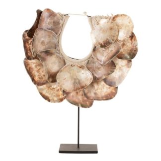 Objet à Poser | Collier Déco en Bois "Lisa" 59cm Naturel Accessoires Déco Naturel