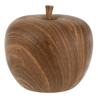 Objet à Poser | Pomme Déco "Céramique" 26cm Naturel Accessoires Déco Naturel