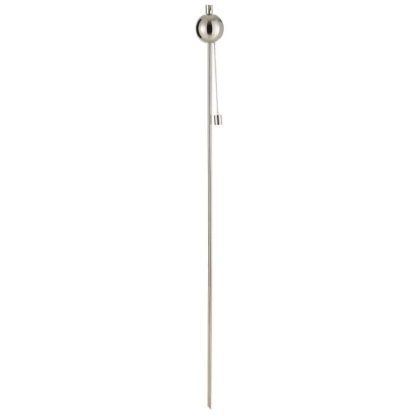 Objet à Poser | Torche de Jardin Design "Boule" 150cm Argent Accessoires Déco Argent