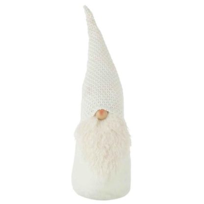 Objet Décoratif | Statuette Déco "Père Noël" 57cm Blanc Décoration de Noël Blanc