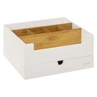 Organiseur de Tiroir | Organiseur 1 Tiroir "Natureo" 26cm Blanc Boîtes & Rangements Blanc