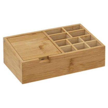 Organiseur de Tiroir | Organiseur 10 Compartiments "Miroir" 24cm Naturel Boîtes & Rangements Naturel