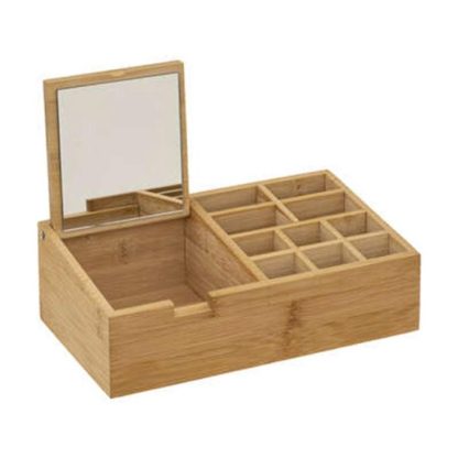 Organiseur de Tiroir | Organiseur 10 Compartiments "Miroir" 24cm Naturel Boîtes & Rangements Naturel