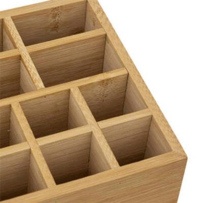 Organiseur de Tiroir | Organiseur 10 Compartiments "Miroir" 24cm Naturel Boîtes & Rangements Naturel