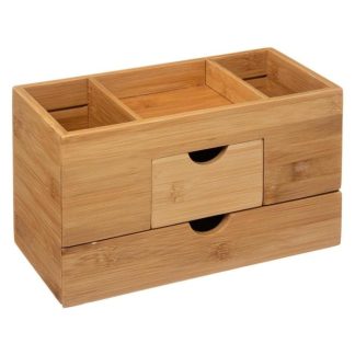 Organiseur de Tiroir | Organiseur 2 Tiroirs "Natureo" 24cm Naturel Boîtes & Rangements Naturel