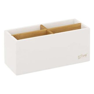 Organiseur de Tiroir | Organiseur 4 Compartiments "Natureo" 21cm Blanc Boîtes & Rangements Blanc