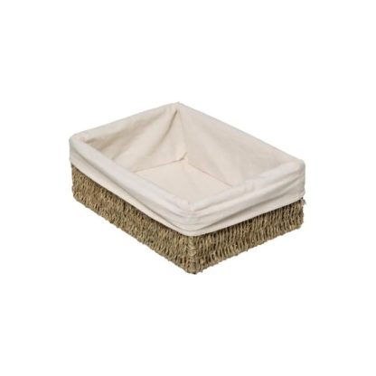 Panier de Rangement | Lot de 2 Paniers en Roseau "Seagrass" 32cm Naturel Boîtes & Rangements Naturel