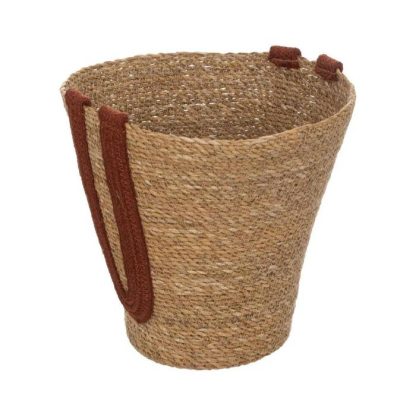 Panier de Rangement | Lot de 3 paniers Déco "Aniya" 35cm Naturel Boîtes & Rangements Naturel