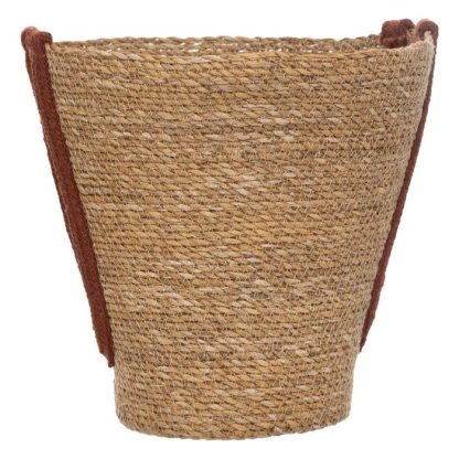 Panier de Rangement | Lot de 3 paniers Déco "Aniya" 35cm Naturel Boîtes & Rangements Naturel