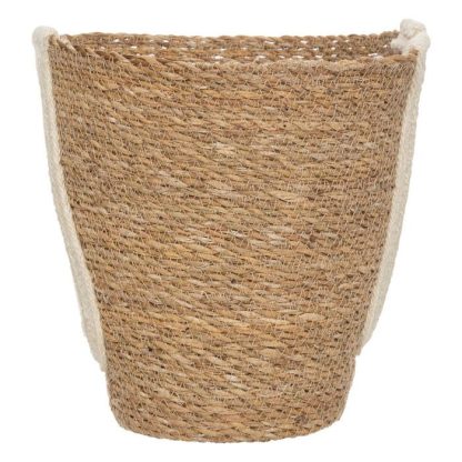 Panier de Rangement | Lot de 3 paniers Déco "Aniya" 35cm Naturel Boîtes & Rangements Naturel