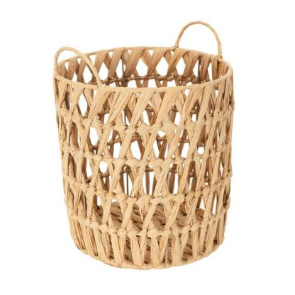 Panier de Rangement | Lot de 3 Paniers de Rangement "Ajouré" 40cm Naturel Boîtes & Rangements Naturel