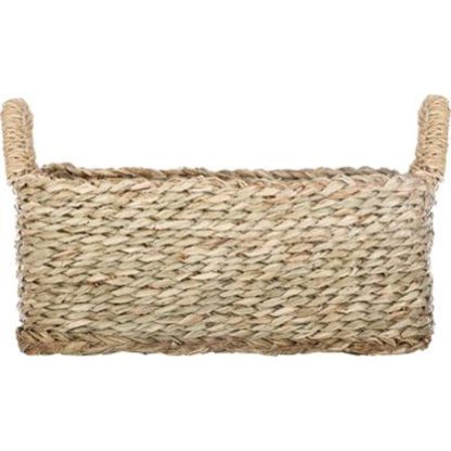 Panier de Rangement | Lot de 3 Paniers de Rangement à Anses "Seagrass" 36cm Naturel Boîtes & Rangements Naturel