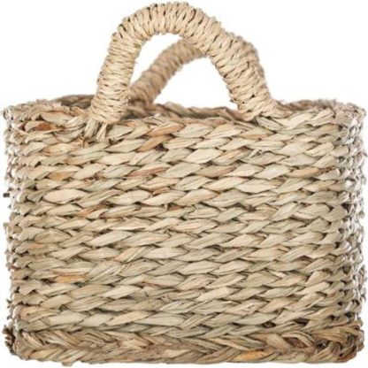 Panier de Rangement | Lot de 3 Paniers de Rangement à Anses "Seagrass" 36cm Naturel Boîtes & Rangements Naturel