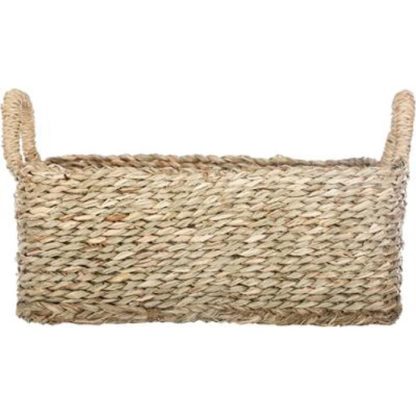 Panier de Rangement | Lot de 3 Paniers de Rangement à Anses "Seagrass" 36cm Naturel Boîtes & Rangements Naturel