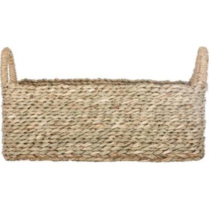 Panier de Rangement | Lot de 3 Paniers de Rangement à Anses "Seagrass" 36cm Naturel Boîtes & Rangements Naturel