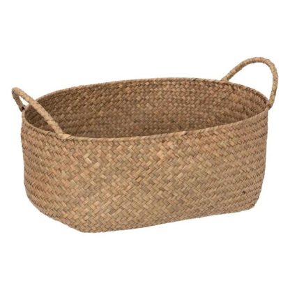 Panier de Rangement | Lot de 3 Paniers de Rangement "Elora" 50cm Naturel Boîtes & Rangements Naturel