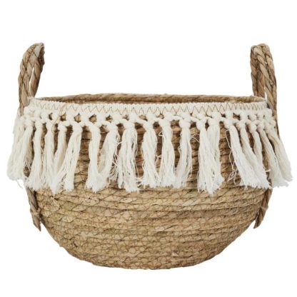 Panier de Rangement | Lot de 3 Paniers Gigognes "Tressés" 33cm Naturel Boîtes & Rangements Naturel