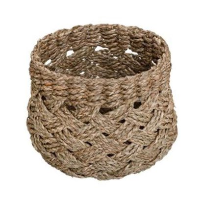 Panier de Rangement | Lot de 3 Paniers Tressés "Roseau" 43cm Naturel Boîtes & Rangements Naturel