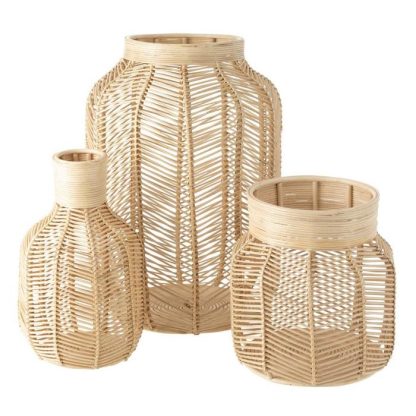 Panier de Rangement | Panier Déco en Raphia "Paul" 35cm Naturel Boîtes & Rangements Naturel