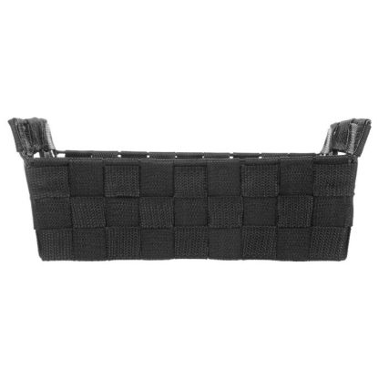 Panier de Rangement | Panier de Rangement "Biseauté" 28cm Noir Boîtes & Rangements Noir