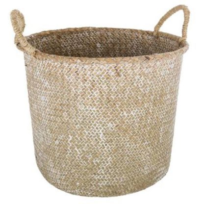 Panier de Rangement | Panier de Rangement à Anses "Été" 30cm Naturel Boîtes & Rangements Naturel