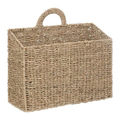 Panier de Rangement | Panier de Rangement à Suspendre "Cora" 40cm Naturel Boîtes & Rangements Naturel