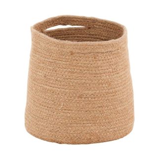 Panier de Rangement | Panier de Rangement en Jute "Bangalore" 26cm Naturel Boîtes & Rangements Naturel