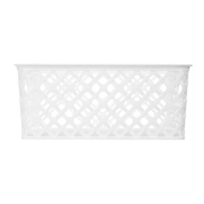 Panier de Rangement | Panier Multi-Usages "Basket" 10cm Blanc Boîtes & Rangements Blanc