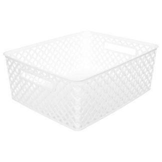 Panier de Rangement | Panier Multi-Usages "Basket" 13cm Blanc Boîtes & Rangements Blanc