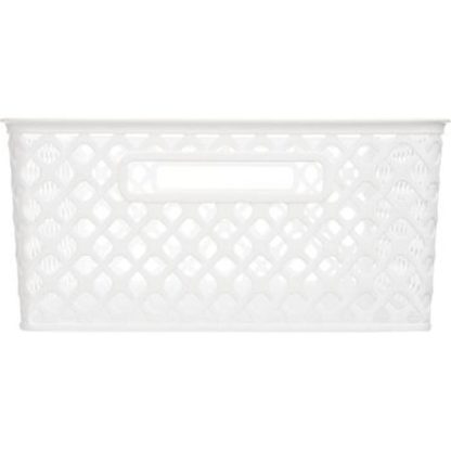 Panier de Rangement | Panier Multi-Usages "Basket" 13cm Blanc Boîtes & Rangements Blanc