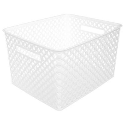 Panier de Rangement | Panier Multi-Usages "Basket" 22cm Blanc Boîtes & Rangements Blanc