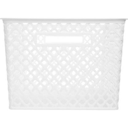 Panier de Rangement | Panier Multi-Usages "Basket" 22cm Blanc Boîtes & Rangements Blanc