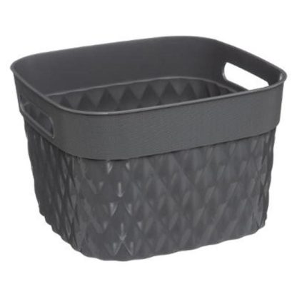 Panier de Rangement | Panier Multi-Usages "Disco" 20cm Gris Boîtes & Rangements Gris