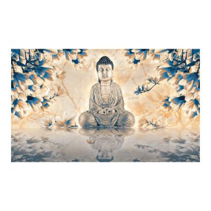 Papier Peint | Papier Peint "Buddha of Prosperity II" 270x450cm Décoration Murale Multicolore