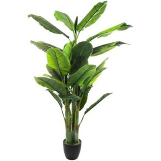 Plante Artificielle | Plante Artificielle "Bananier" 170cm Vert Plante Artificielle Plante Artificielle