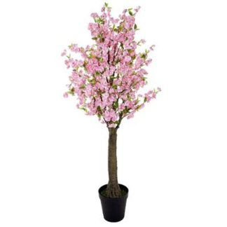 Plante Artificielle | Plante Artificielle "Cerisier" 200cm Rose Plante Artificielle Plante Artificielle