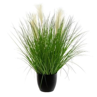 Plante Artificielle | Plante Artificielle en Pot "Bouquet d’Herbes" 90cm Vert Plante Artificielle Plante Artificielle