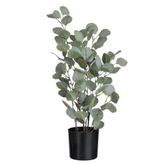 Plante Artificielle | Plante Artificielle en Pot "Eucalyptus" 60cm Vert Plante Artificielle Plante Artificielle