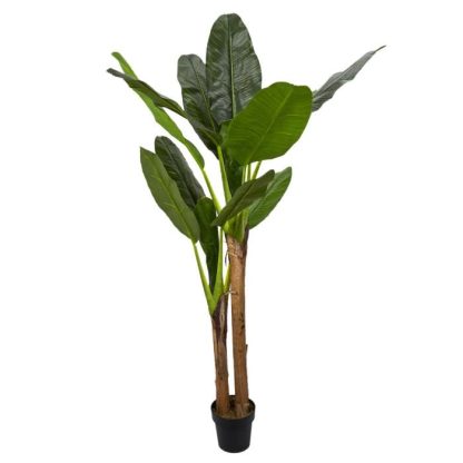 Plante Artificielle | Plante Artificielle XXL "Bananier" 160cm Vert Plante Artificielle Plante Artificielle