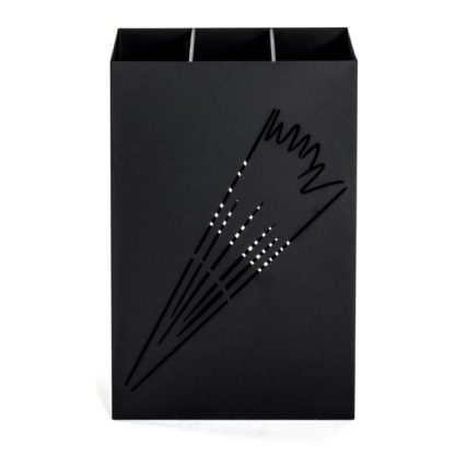 Porte-Parapluies | Porte-Parapluies Design "Ulrich" 30cm Noir Boîtes & Rangements Noir