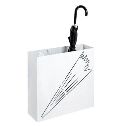 Porte-Parapluies | Porte-Parapluies Design "Ulrich" 50cm Blanc Boîtes & Rangements Blanc